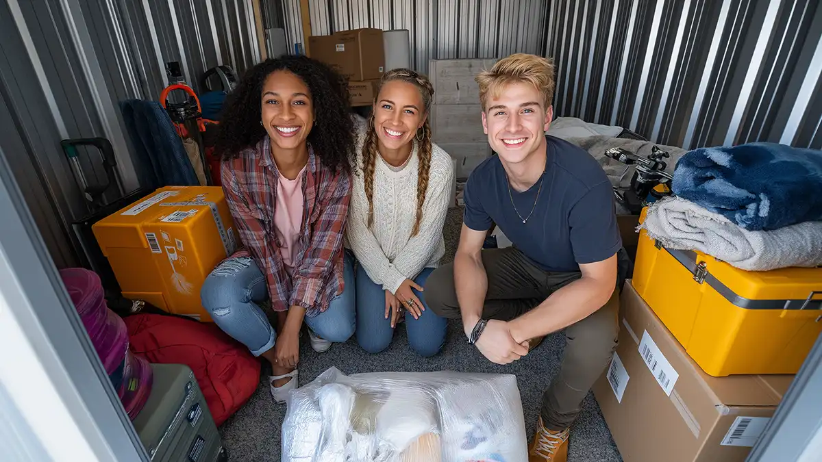 Familles recomposées : comment partager un box de stockage ?