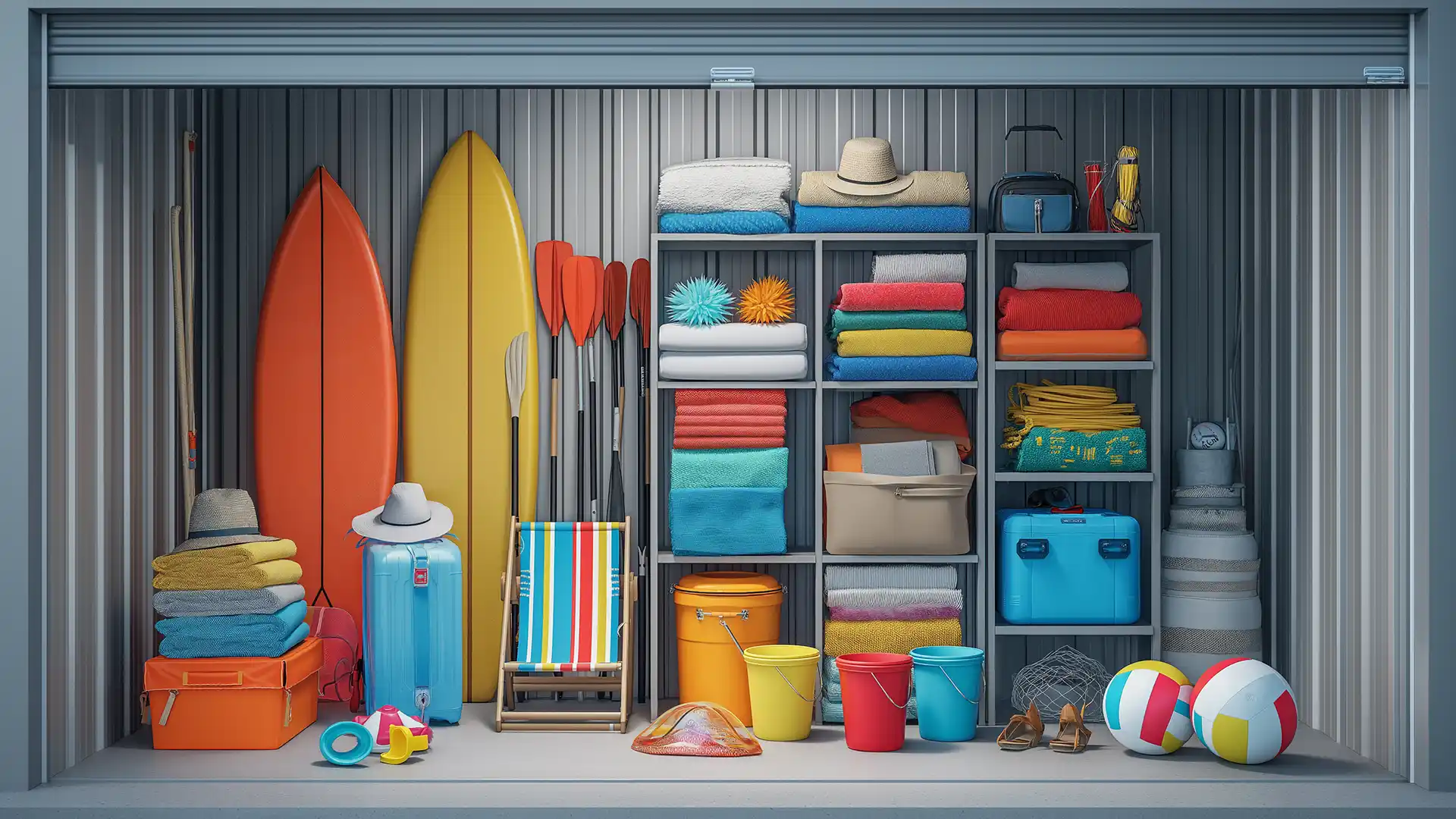 Stocker ses équipements de plage à Anglet après l’été