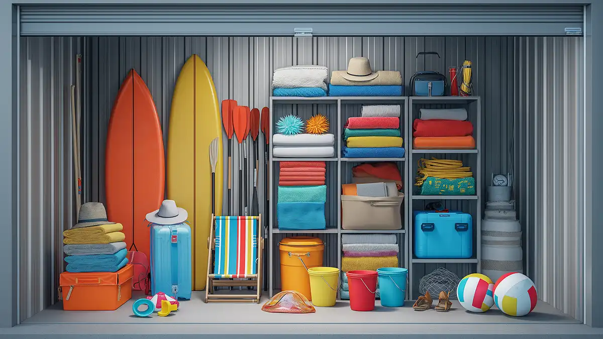 Stocker ses équipements de plage à Anglet après l’été