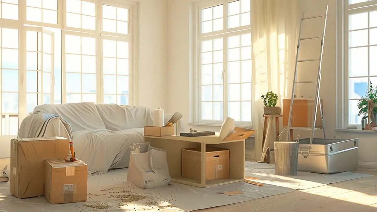 Vous rénovez votre logement ? Libérez de l’espace et protégez vos biens