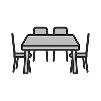 Table à manger (4 à 6)